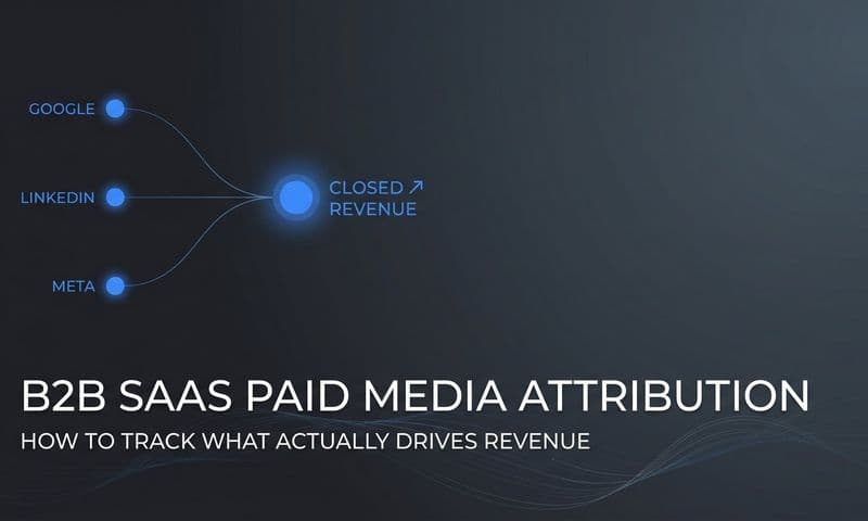 B2B SaaS Paid Media Attribution: How to Track What Actually Drives Revenue