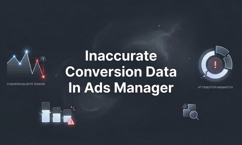 Why Your Ads Manager Shows Inaccurate Conversion Data (And How to Fix It)