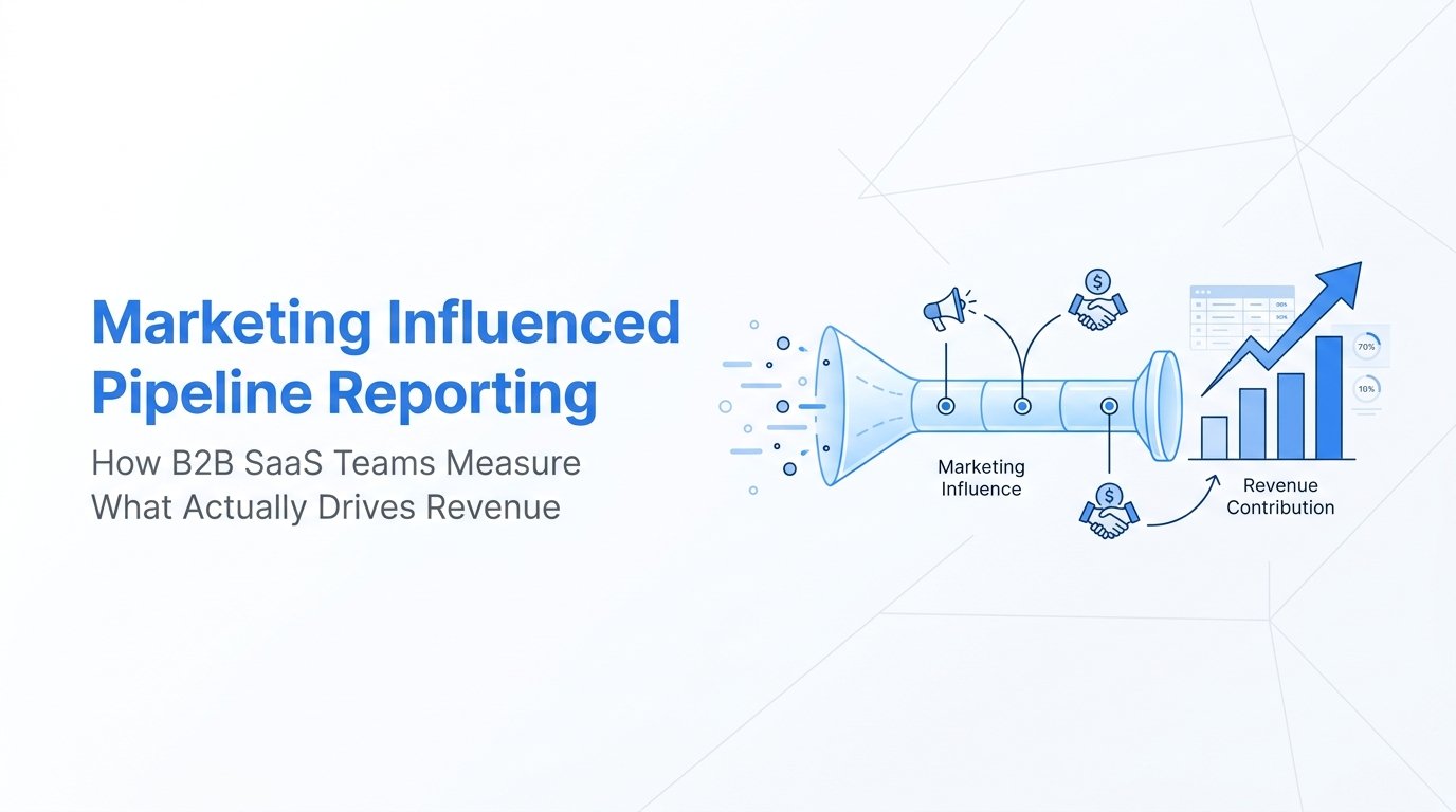 Marketing Influenced Pipeline Reporting: How B2B SaaS Teams Measure What Actually Drives Revenue