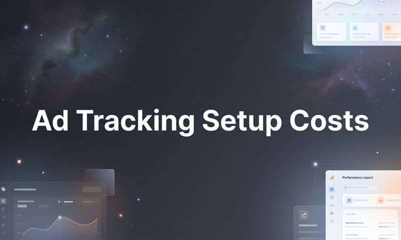 Ad Tracking Setup Costs: What Marketers Actually Pay in 2026