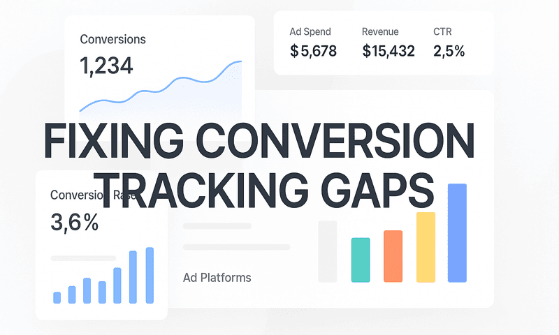 Fixing Conversion Tracking Gaps: How To Recover Lost Attribution Data And Scale With Confidence