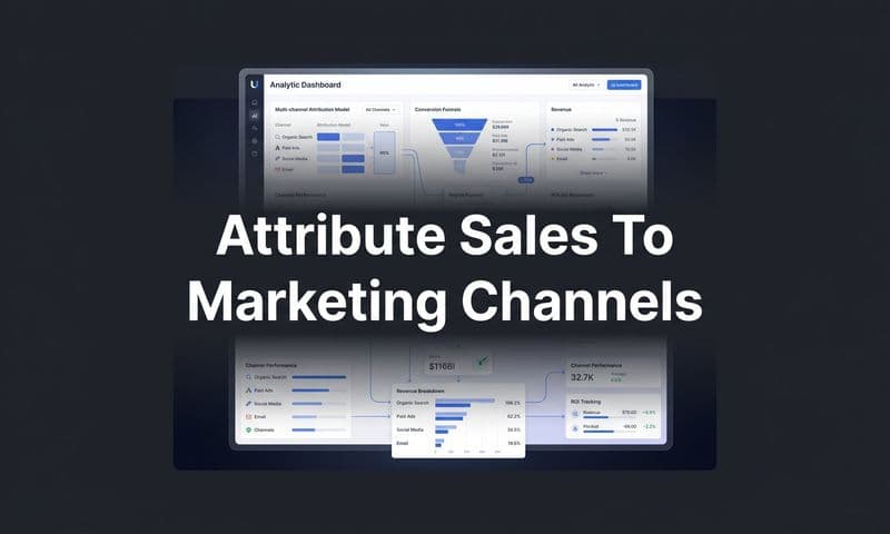 How to Attribute Sales to Marketing Channels (And Why It Changes Everything)