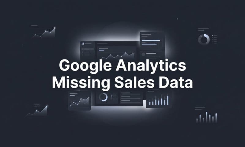 Google Analytics Missing Sales Data: Why It Happens and How to Fix It