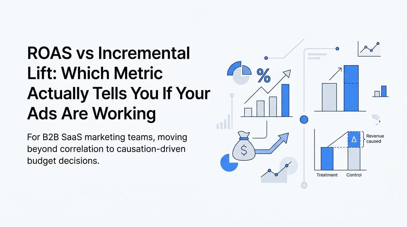 ROAS vs Incremental Lift: Which Metric Actually Tells You If Your Ads Are Working