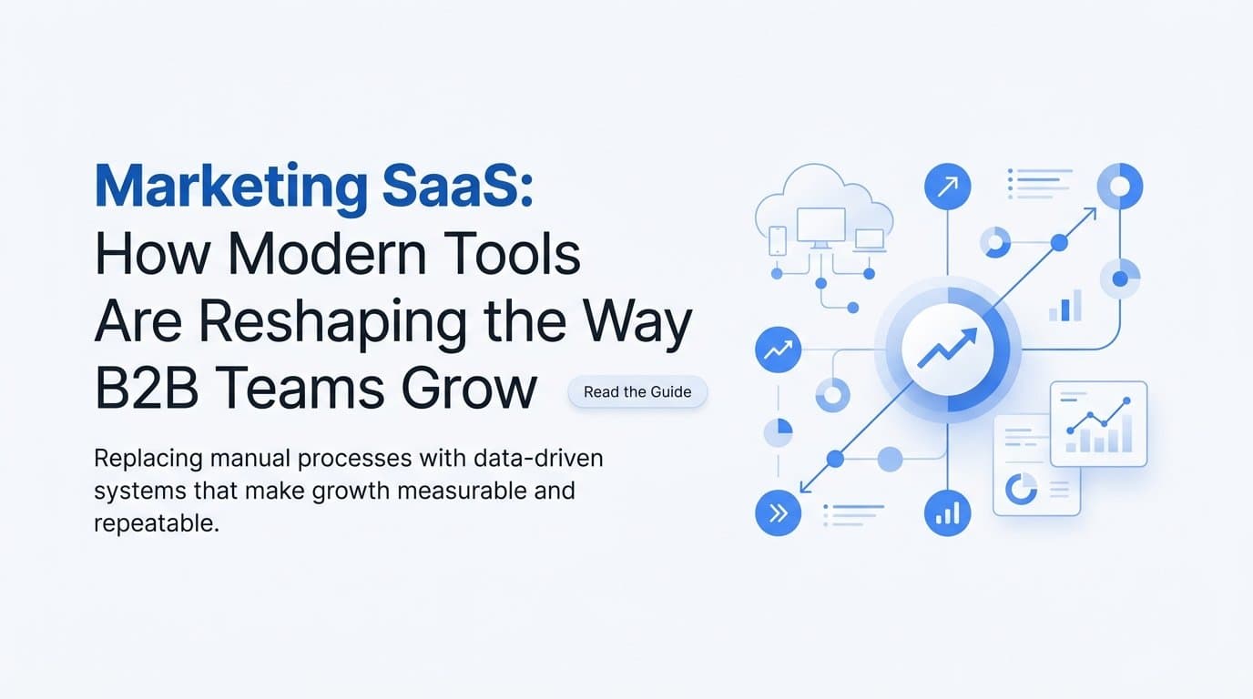 Marketing SaaS: How Modern Tools Are Reshaping the Way B2B Teams Grow