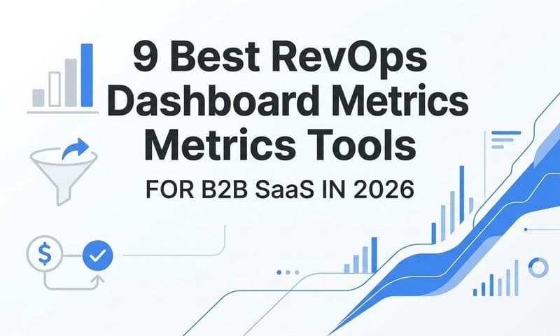 9 Best RevOps Dashboard Metrics Tools for B2B SaaS in 2026
