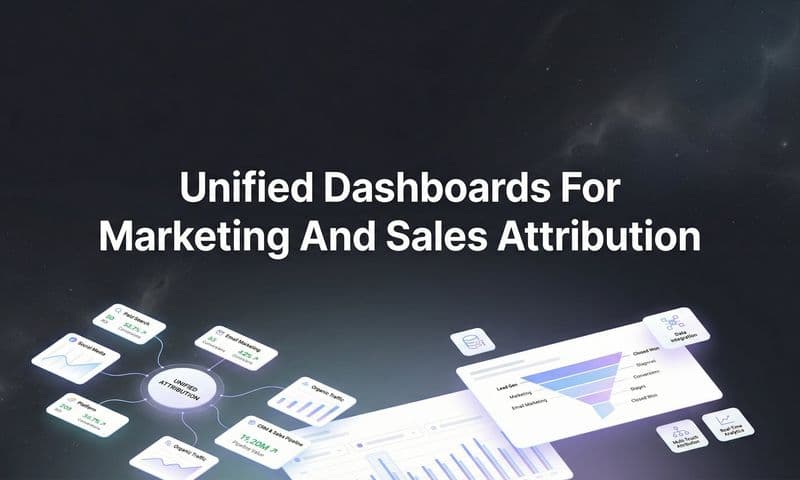 Unified Dashboards for Marketing and Sales Attribution: The Complete Guide to Connected Revenue Intelligence