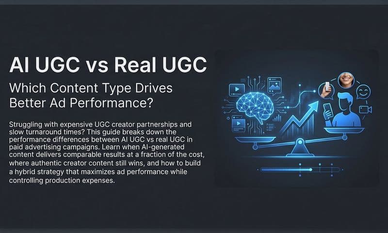 AI UGC vs Real UGC: Which Content Type Drives Better Ad Performance?