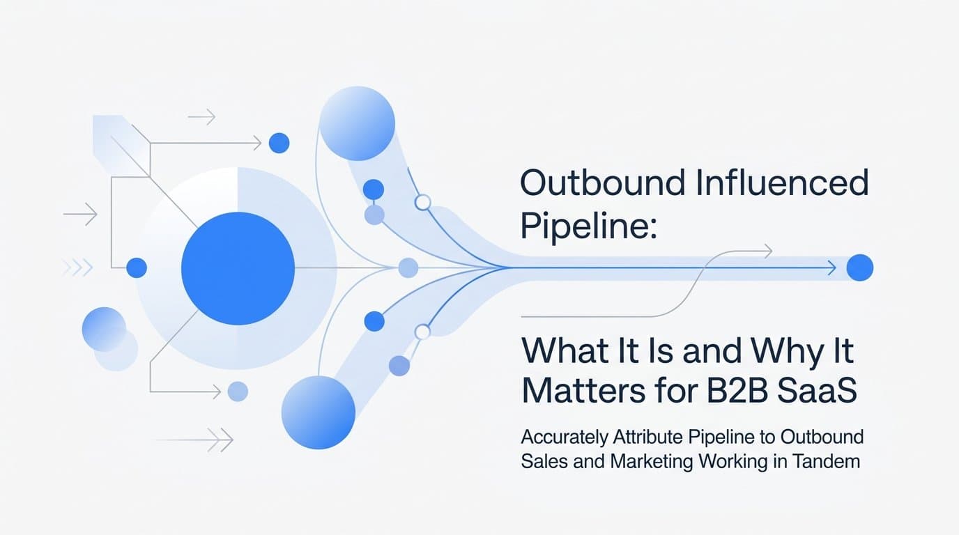 Outbound Influenced Pipeline: What It Is and Why It Matters for B2B SaaS