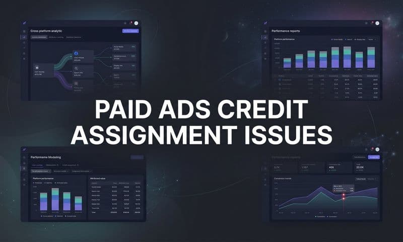 Paid Ads Credit Assignment Issues: Why Your Attribution Data Misleads You (And How to Fix It)