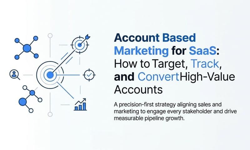 Account Based Marketing for SaaS: How to Target, Track, and Convert High-Value Accounts
