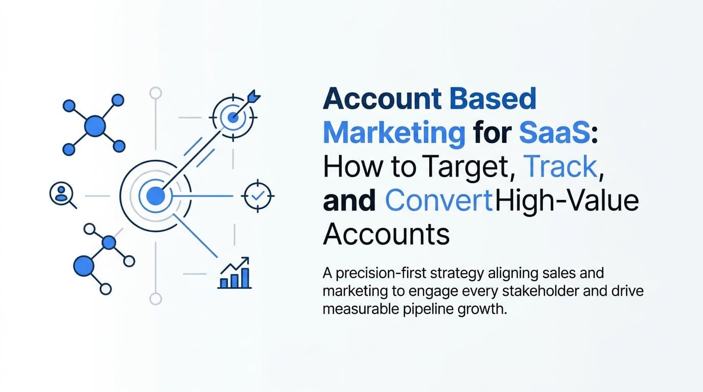 Account Based Marketing for SaaS: How to Target, Track, and Convert High-Value Accounts