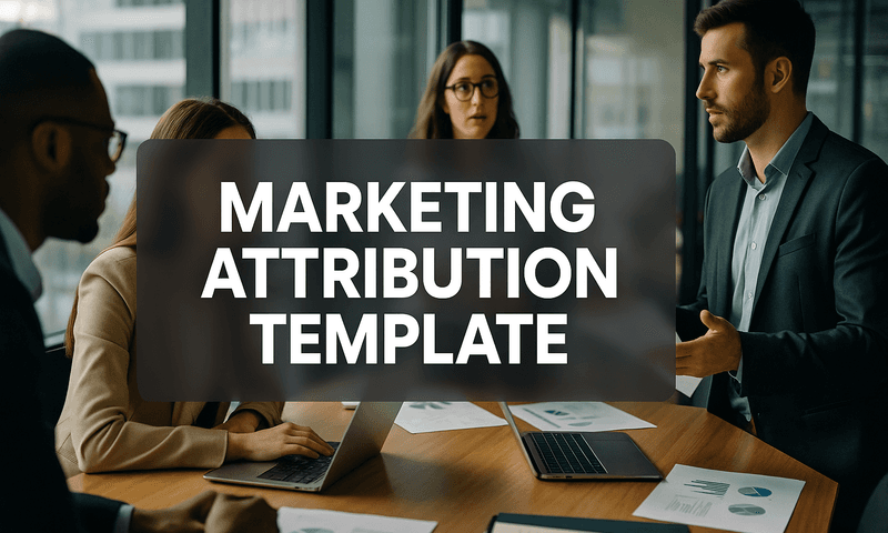 Creating Your Marketing Attribution Template: A Step-By-Step Guide To Success