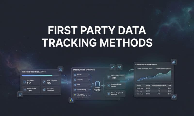 7 Proven First Party Data Tracking Methods to Future-Proof Your Marketing