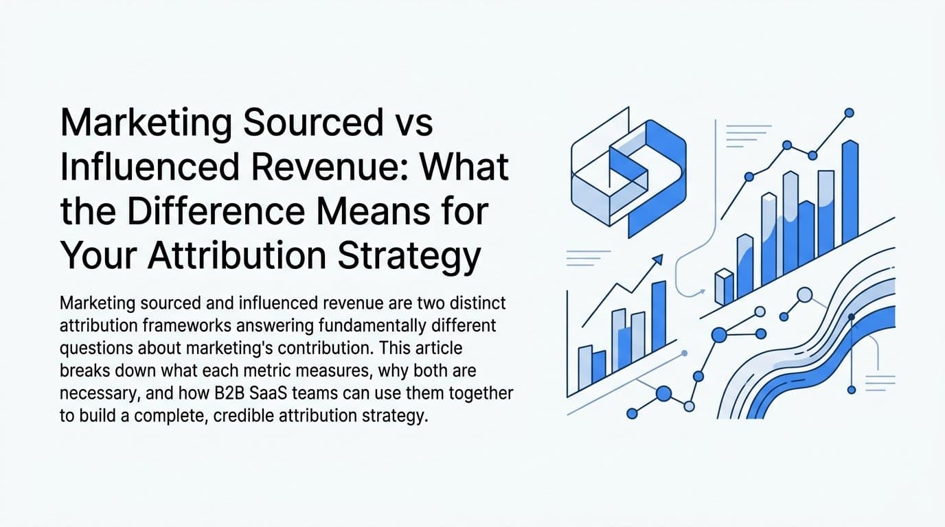 Marketing Sourced vs Influenced Revenue: What the Difference Means for Your Attribution Strategy