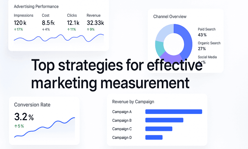 4 Best Top Strategies For Effective Marketing Measurement That Actually Connect Revenue To Every Campaign