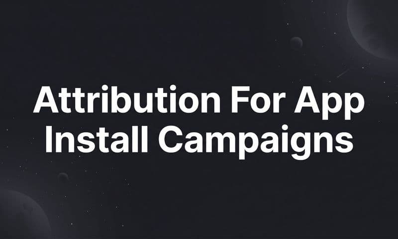 Attribution for App Install Campaigns: How to Track What's Actually Driving Growth