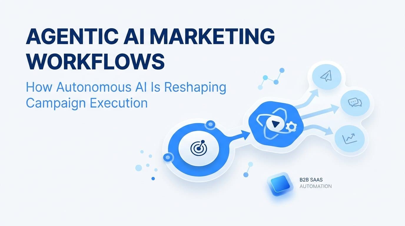 Agentic AI Marketing Workflows: How Autonomous AI Is Reshaping Campaign Execution