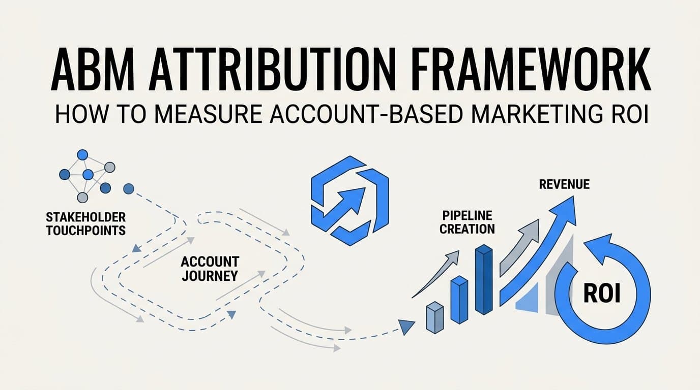 ABM Attribution Framework: How to Measure Account-Based Marketing ROI