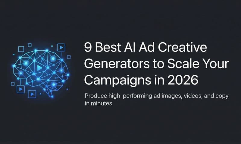 9 Best AI Ad Creative Generators to Scale Your Campaigns in 2026