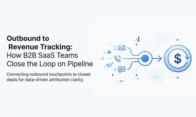 Outbound to Revenue Tracking: How B2B SaaS Teams Close the Loop on Pipeline
