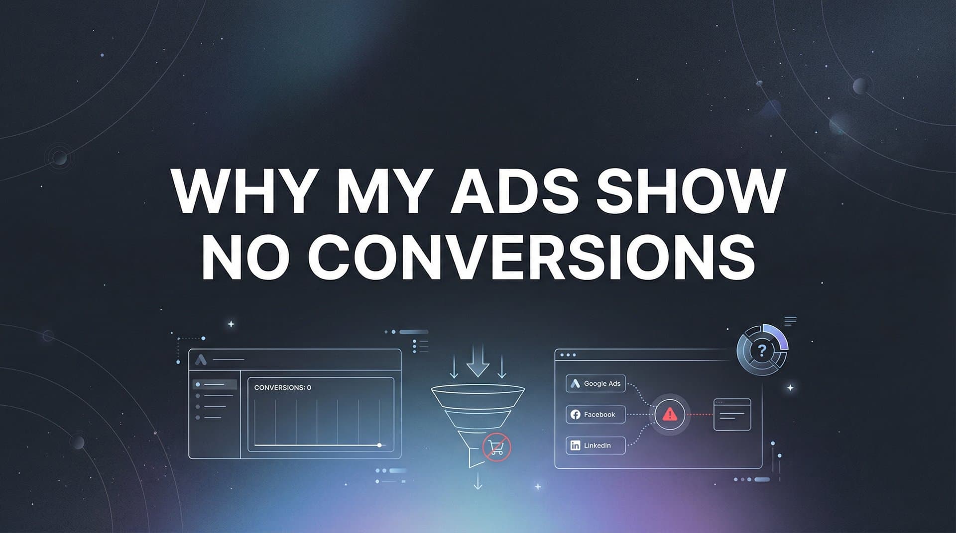 Why My Ads Show No Conversions: 7 Common Causes and How to Fix Them