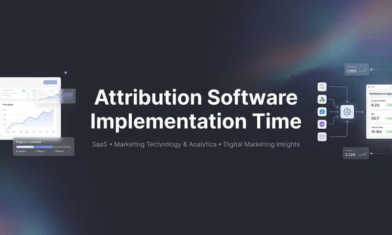 Attribution Software Implementation Time: What to Expect and How to Get Started Fast
