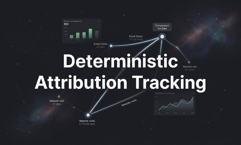 Deterministic Attribution Tracking: How It Works and Why It Matters for B2B SaaS