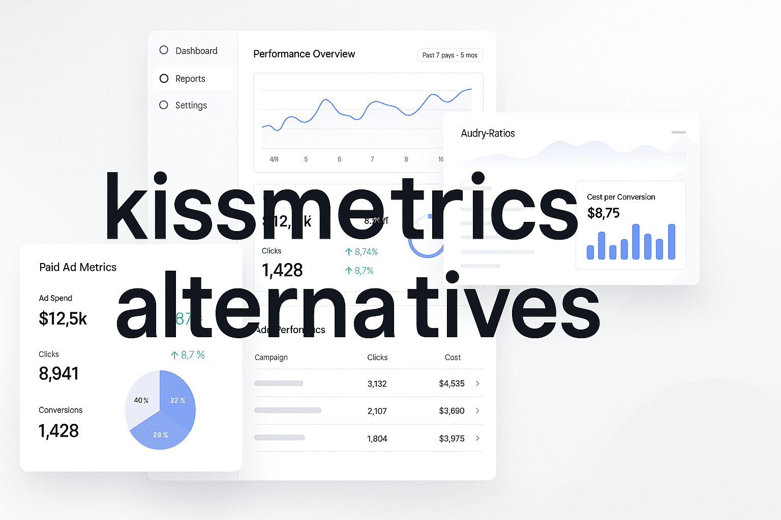 Top 8 Kissmetrics Alternatives For Enhanced Marketing Analytics
