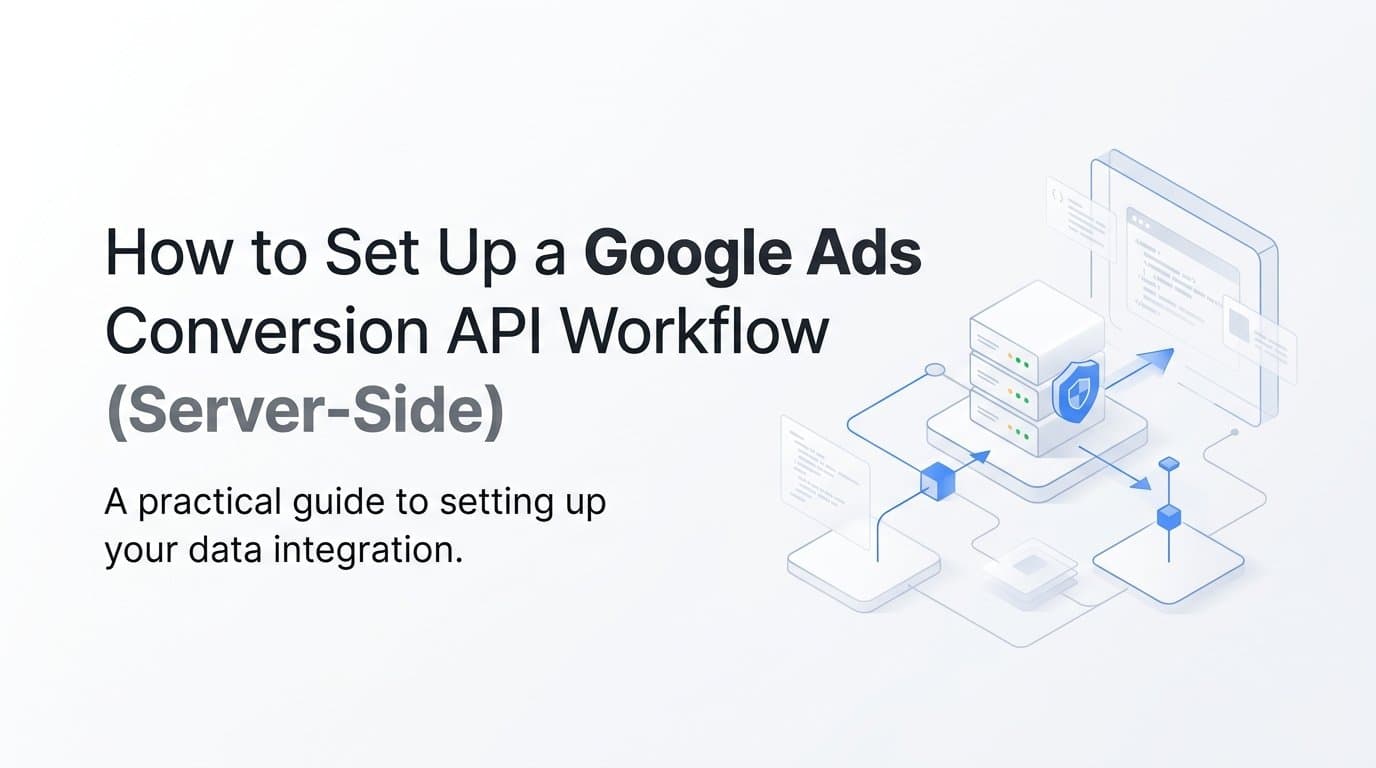How to Set Up a Google Ads Conversion API Workflow (Server-Side)