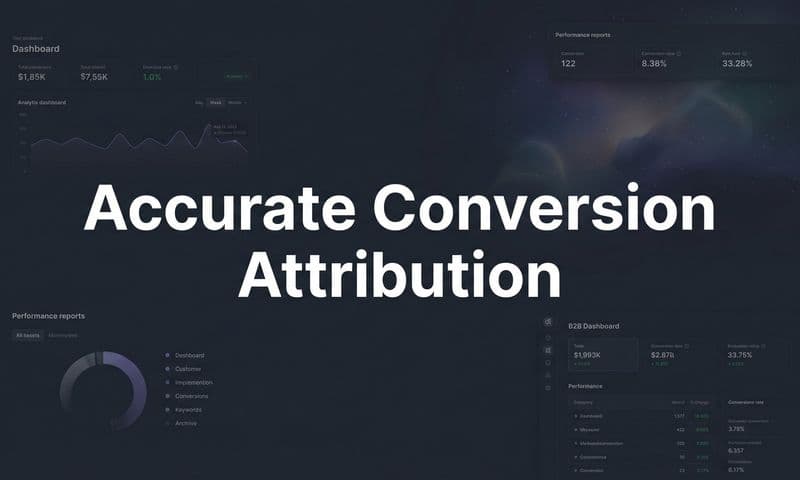 Accurate Conversion Attribution: How to Know Which Ads Are Actually Driving Revenue