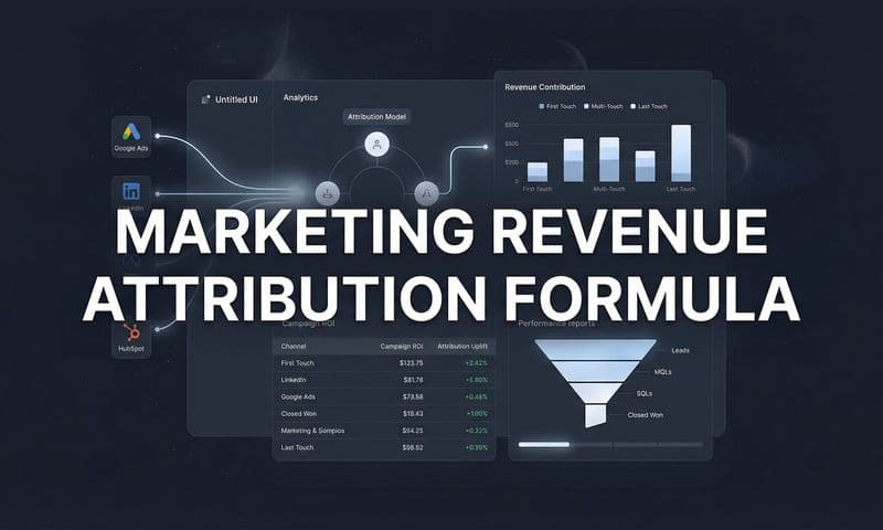 Marketing Revenue Attribution Formula: How to Calculate and Apply It
