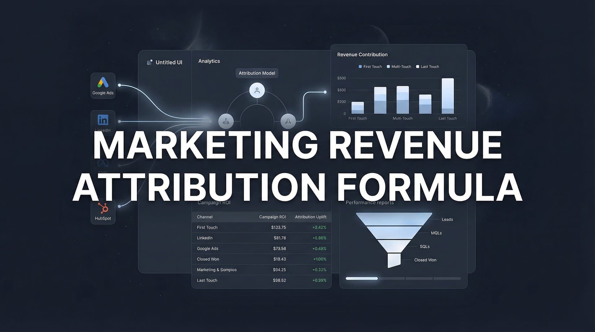Marketing Revenue Attribution Formula: How to Calculate and Apply It