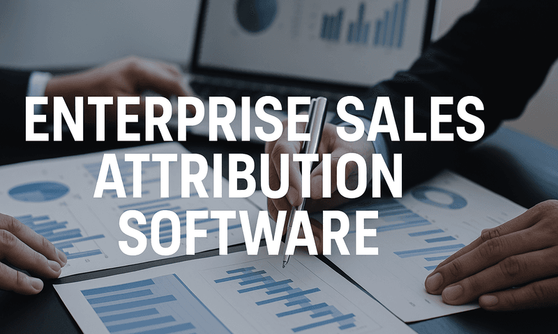 8 Best Enterprise Sales Attribution Software Tools To Maximize ROI