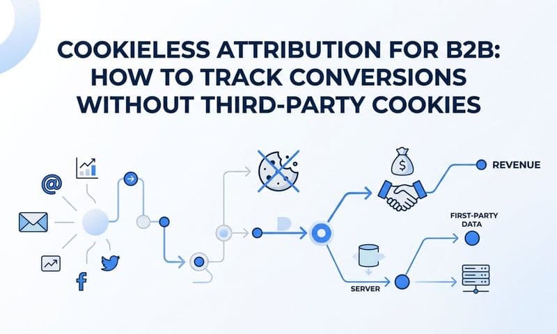 Cookieless Attribution for B2B: How to Track Conversions Without Third-Party Cookies
