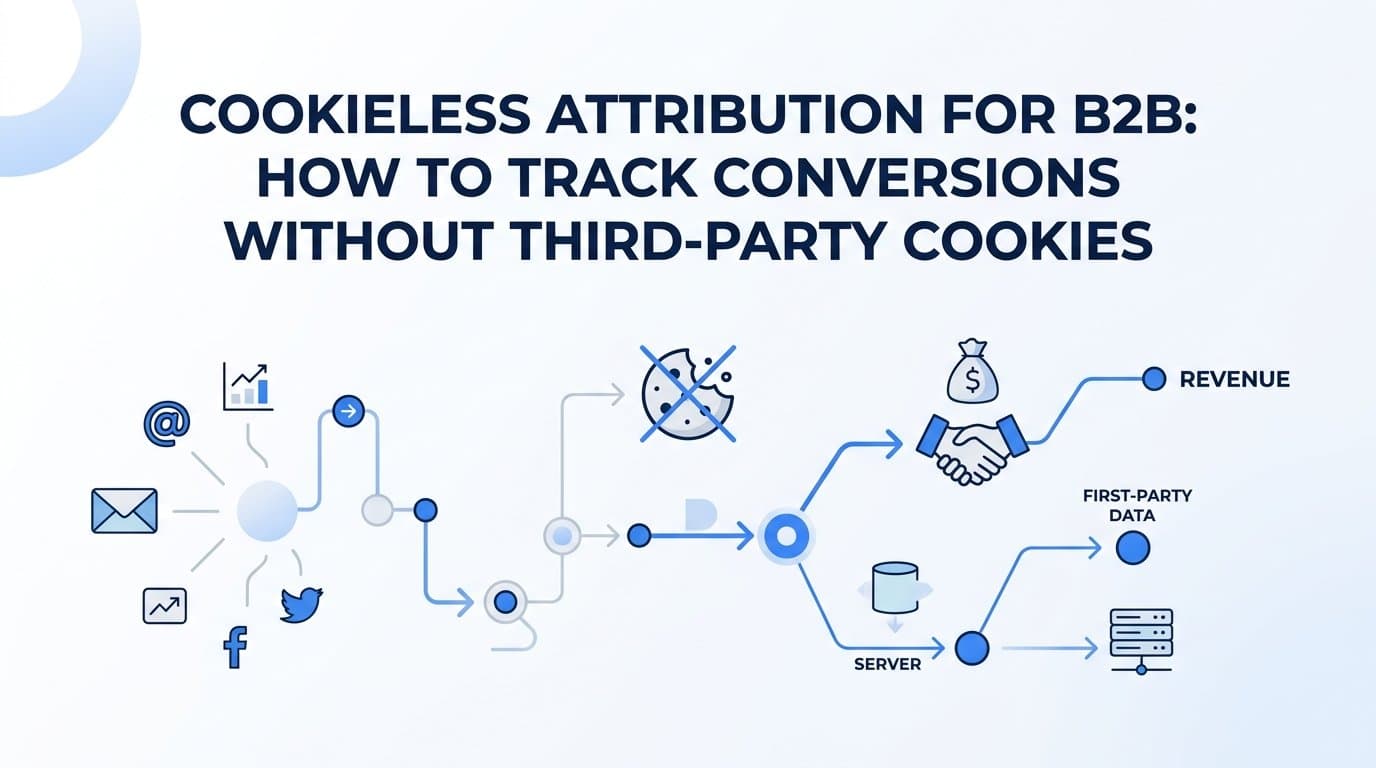 Cookieless Attribution for B2B: How to Track Conversions Without Third-Party Cookies