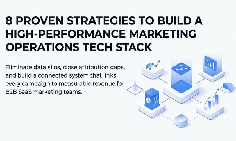 8 Proven Strategies to Build a High-Performance Marketing Operations Tech Stack