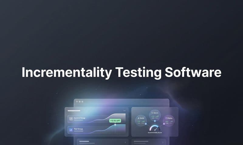 9 Best Incrementality Testing Software Tools for Marketers in 2026