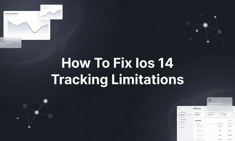How to Fix iOS 14 Tracking Limitations: A Step-by-Step Guide for Marketers
