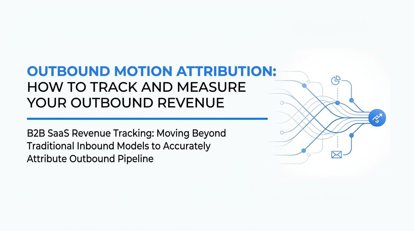 Outbound Motion Attribution: How to Track and Measure Your Outbound Revenue