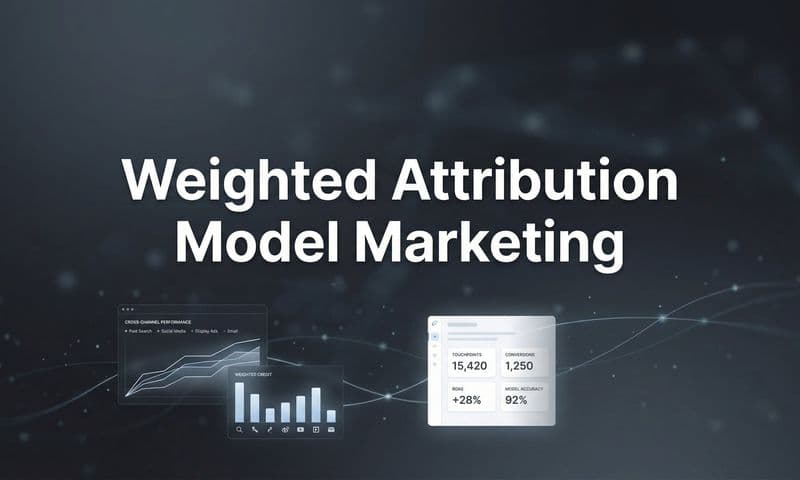Weighted Attribution Model Marketing: How to Credit Every Touchpoint That Drives Revenue
