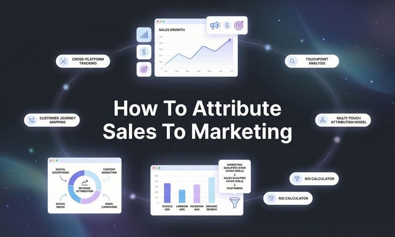 How to Attribute Sales to Marketing: A 6-Step Guide for Accurate Revenue Tracking