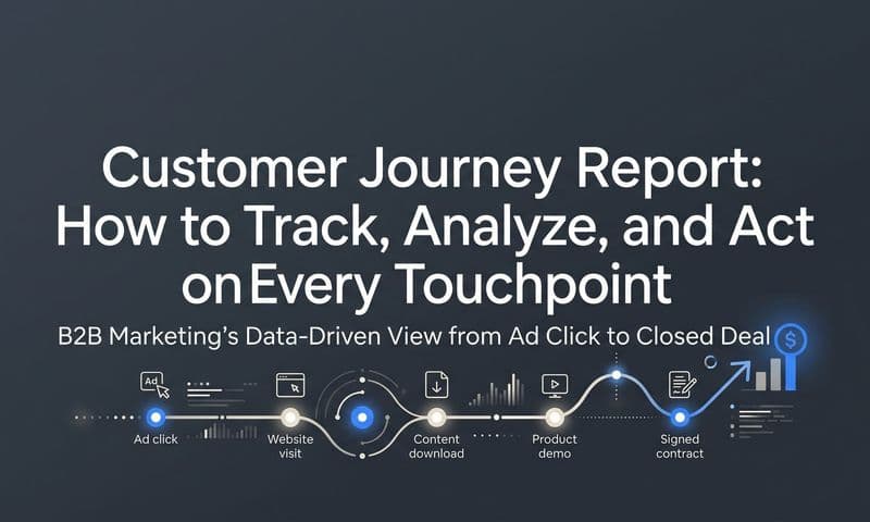Customer Journey Report: How to Track, Analyze, and Act on Every Touchpoint