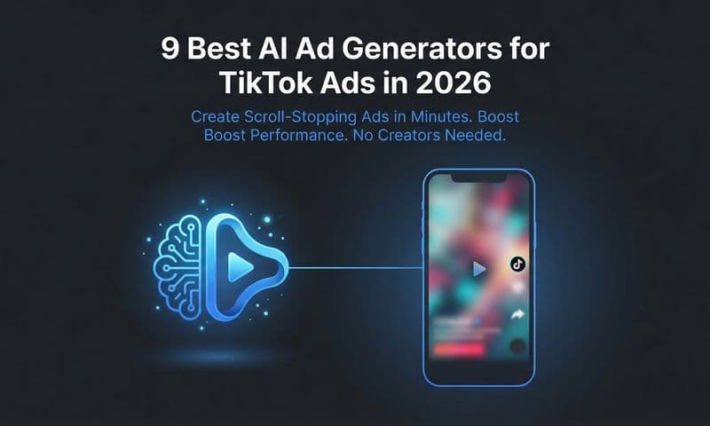 9 Best AI Ad Generators for TikTok Ads in 2026