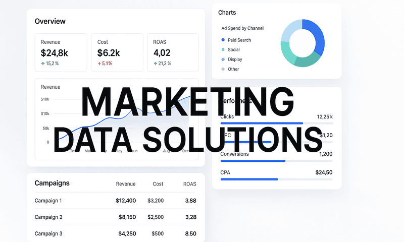 8 Best Marketing Data Solutions To Maximize ROI In 2026