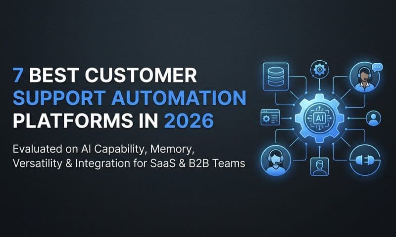 7 Best Customer Support Automation Platforms in 2026