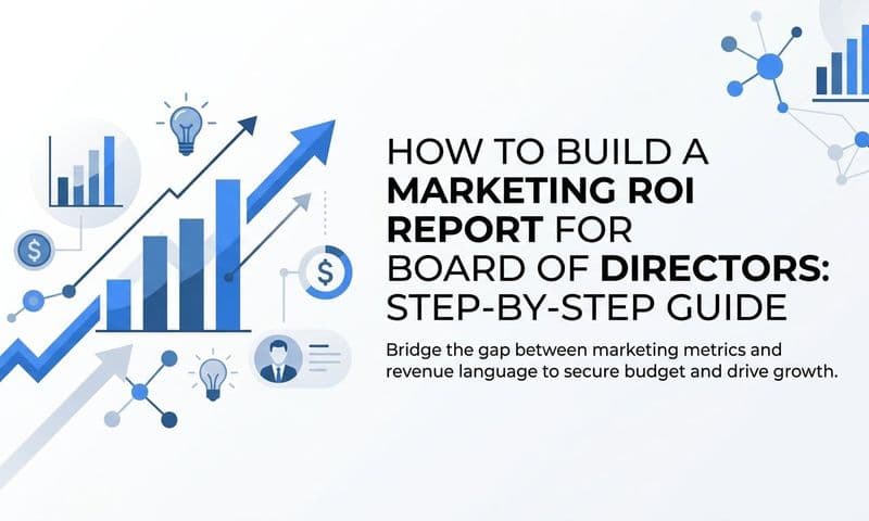 How to Build a Marketing ROI Report for Board of Directors: Step-by-Step Guide