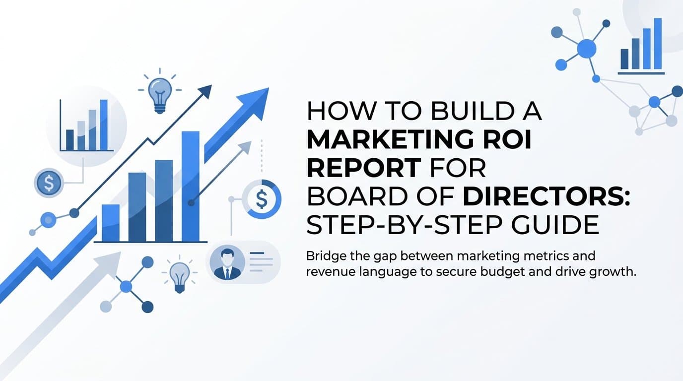 How to Build a Marketing ROI Report for Board of Directors: Step-by-Step Guide