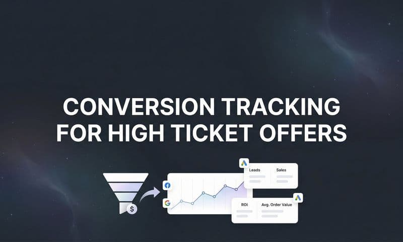 How to Set Up Conversion Tracking for High Ticket Offers: A Complete Step-by-Step Guide