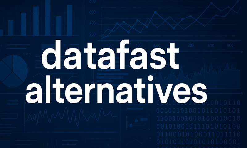Discover The Top 10 Datafast Alternatives To Boost Your Marketing Analytics